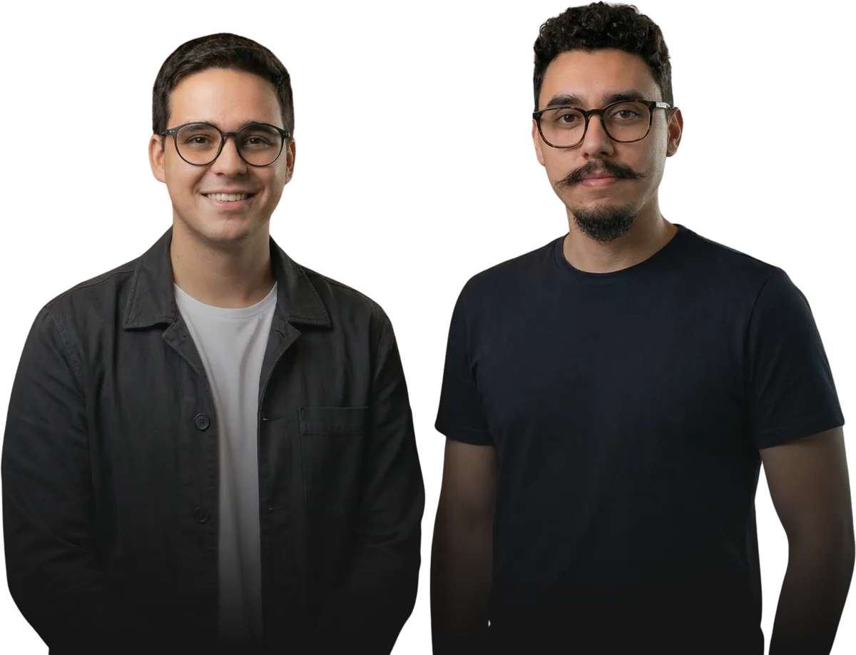 Giovani Júnior e Rudá Moreira, sócios da Medice Consultoria